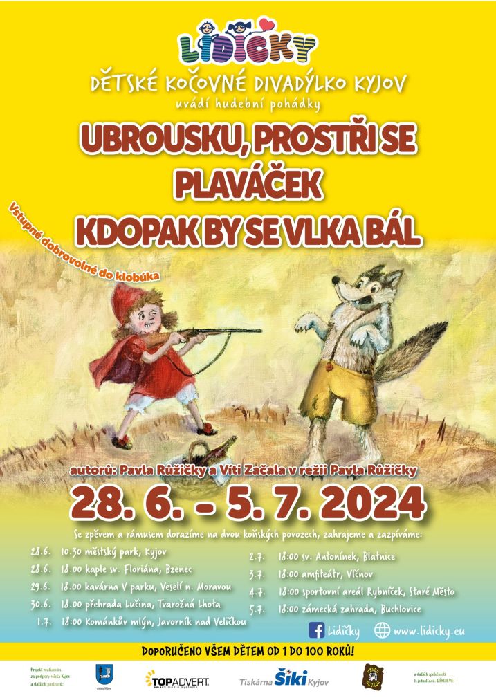 plakát_kočovné divadýlko Kyjov_28062024 Bzenec