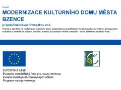 Publicita-EU-final-modernizace-kulturniho-domu-mesta-Bzence