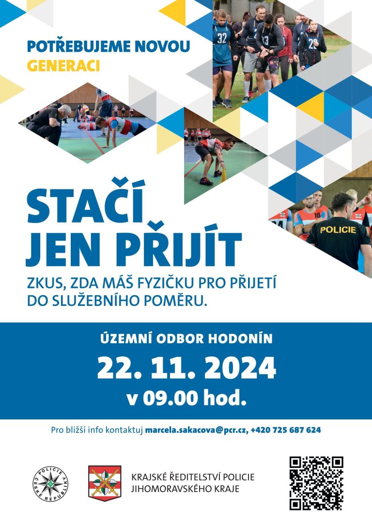 Stačí jen přijít 22.11.2024